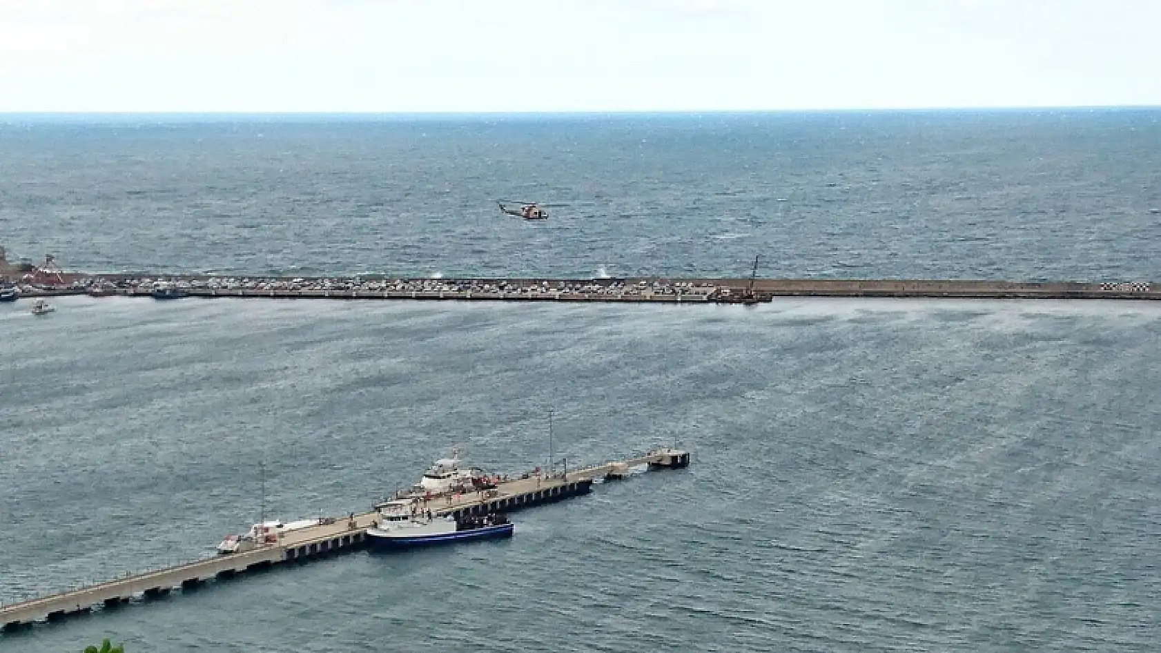 Amasra açıklarında mülteci avı