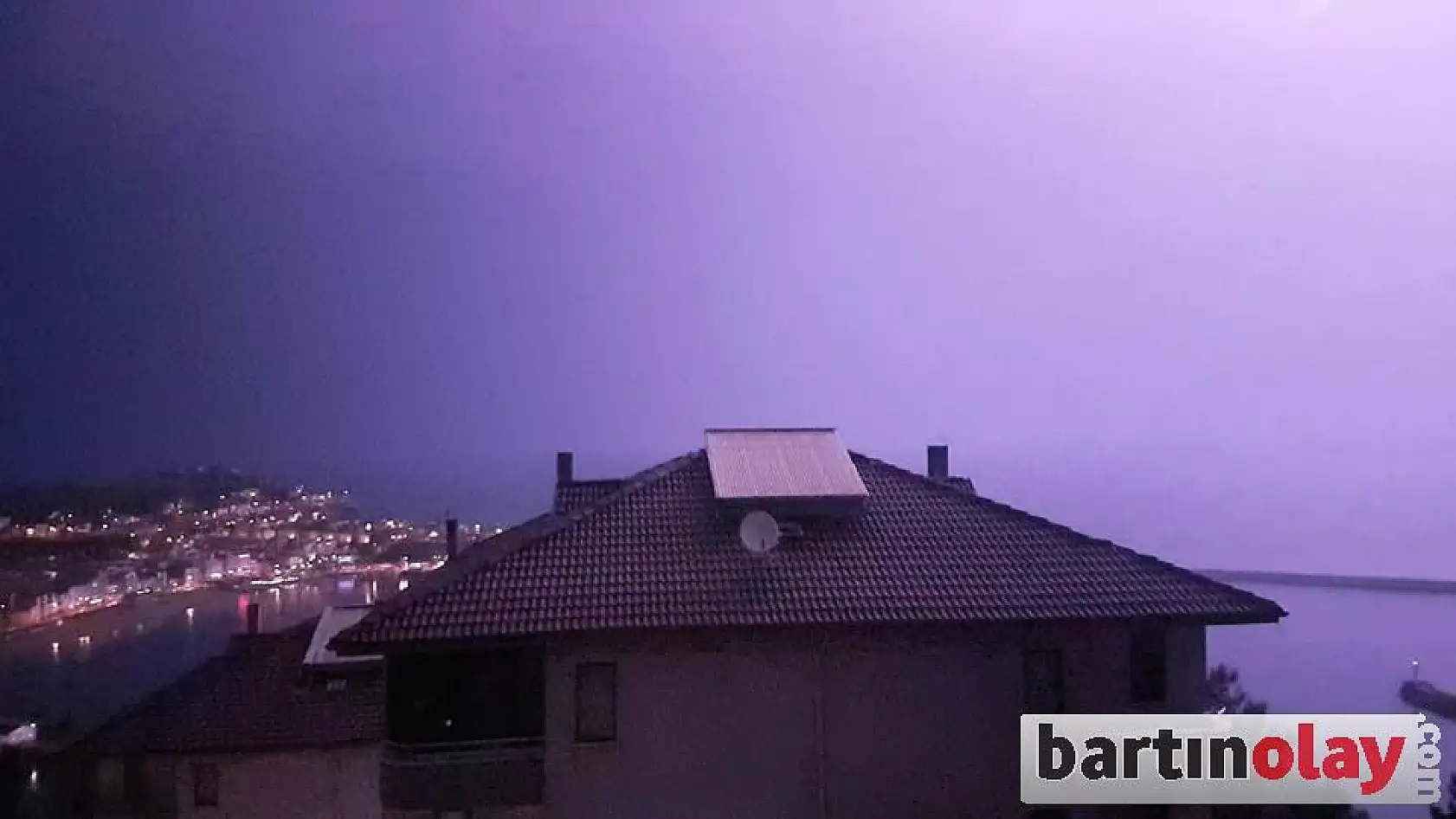 Amasra semalarında şimşek resitali 