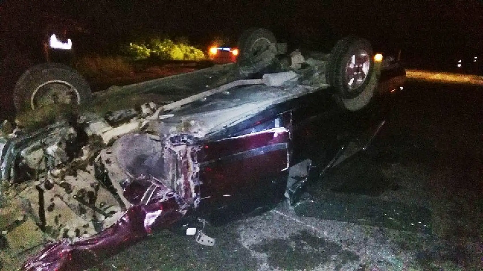 Amasra yolunda feci kaza, 1 ölü