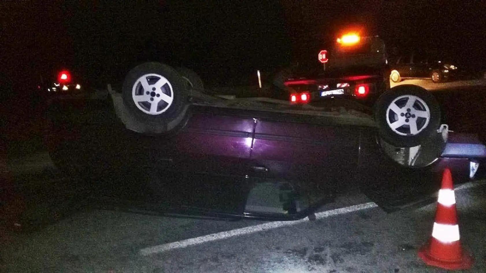 Amasra yolunda feci kaza, 1 ölü