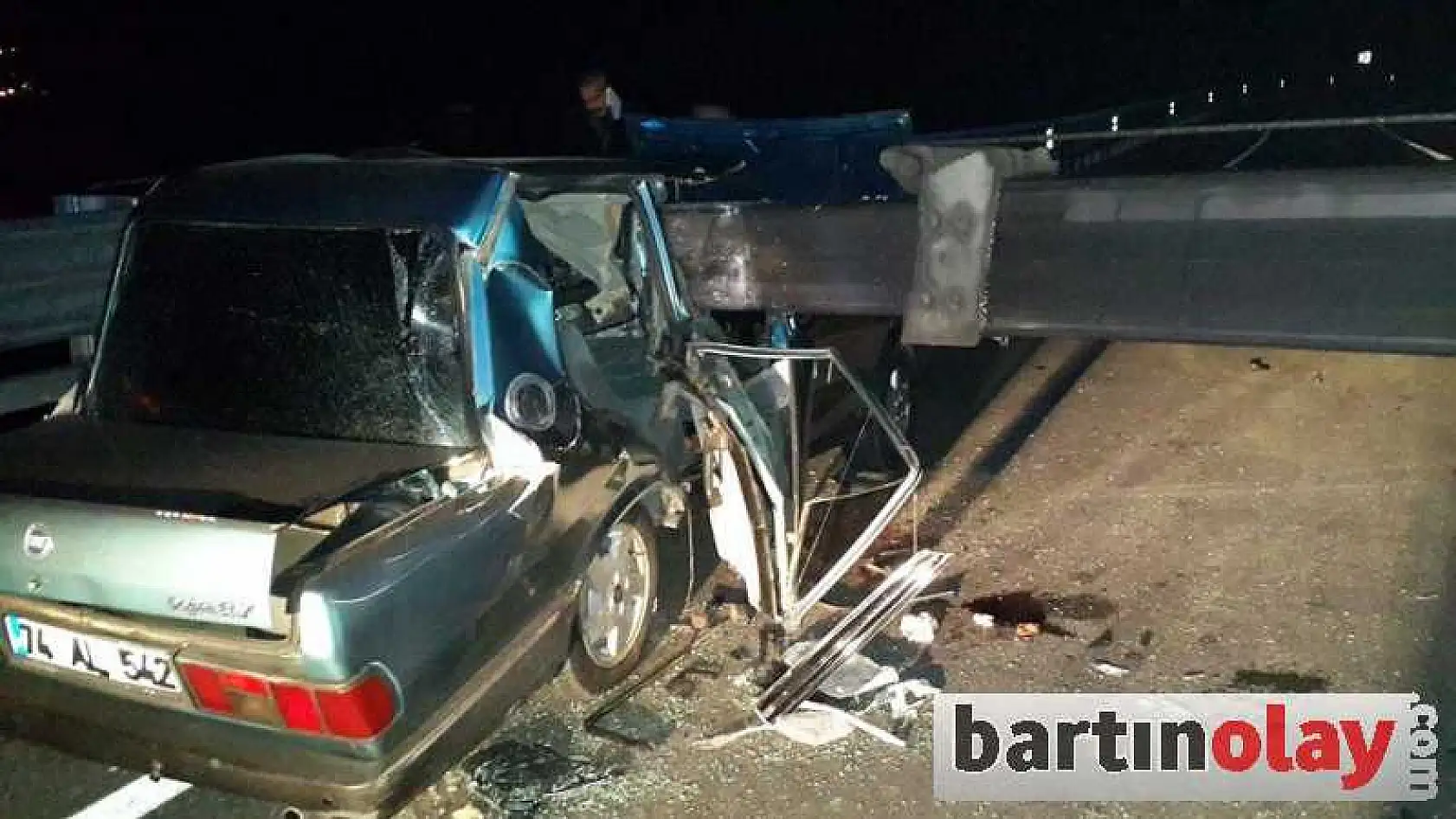 Amasra Yolunda Feci Kaza: 1 Ölü 3 Yaralı