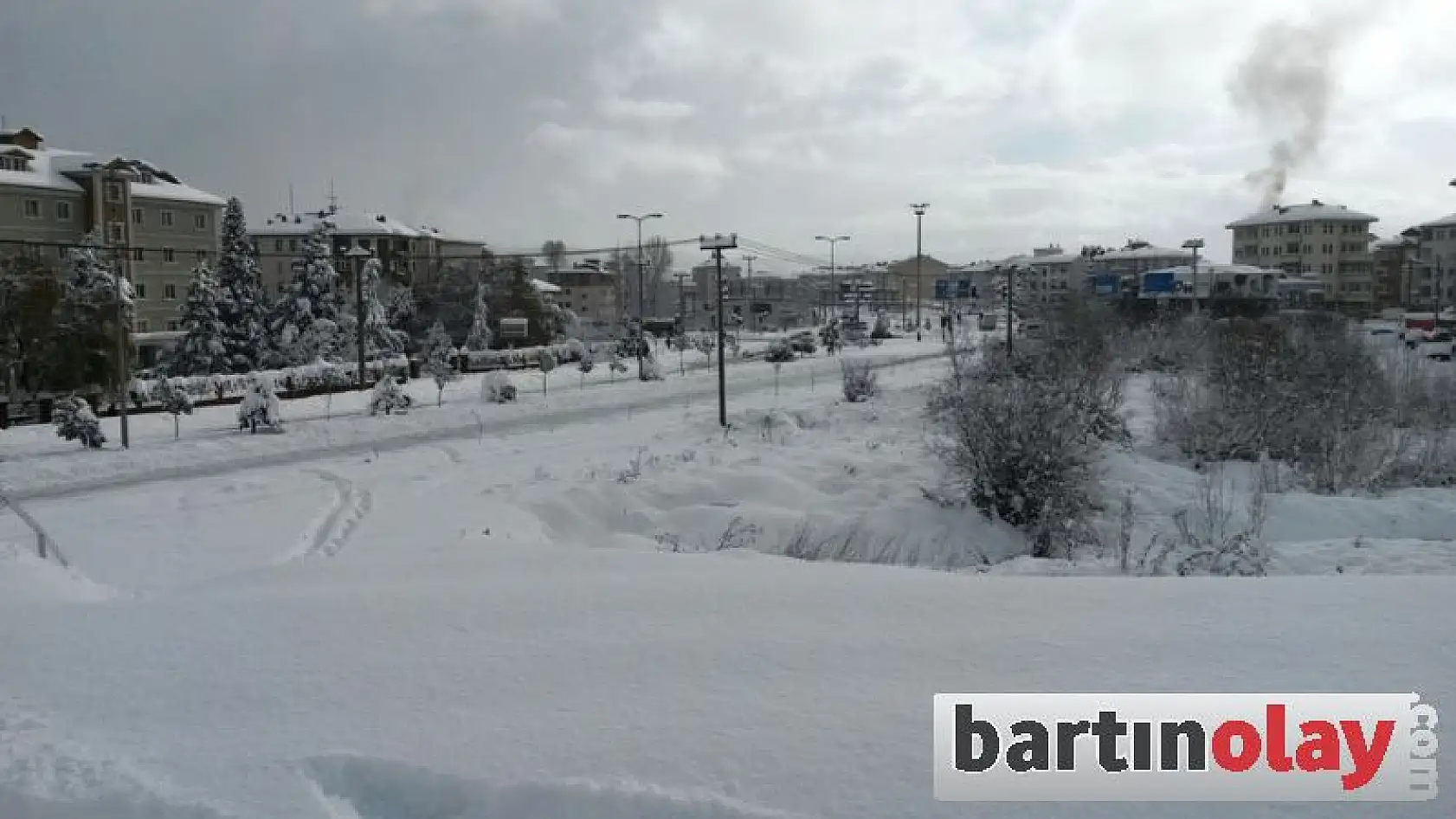 Bartın'da Kar Kalınlığı 1 Metreye yaklaştı