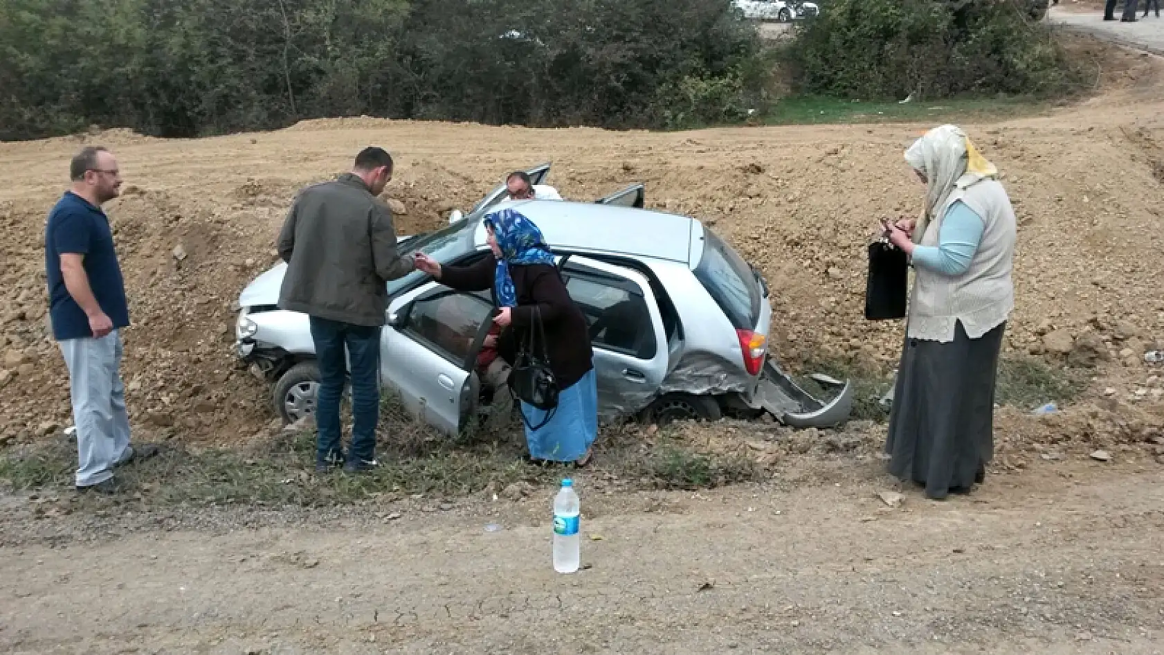 Bartın Çaycuma yolunda feci kaza!!!