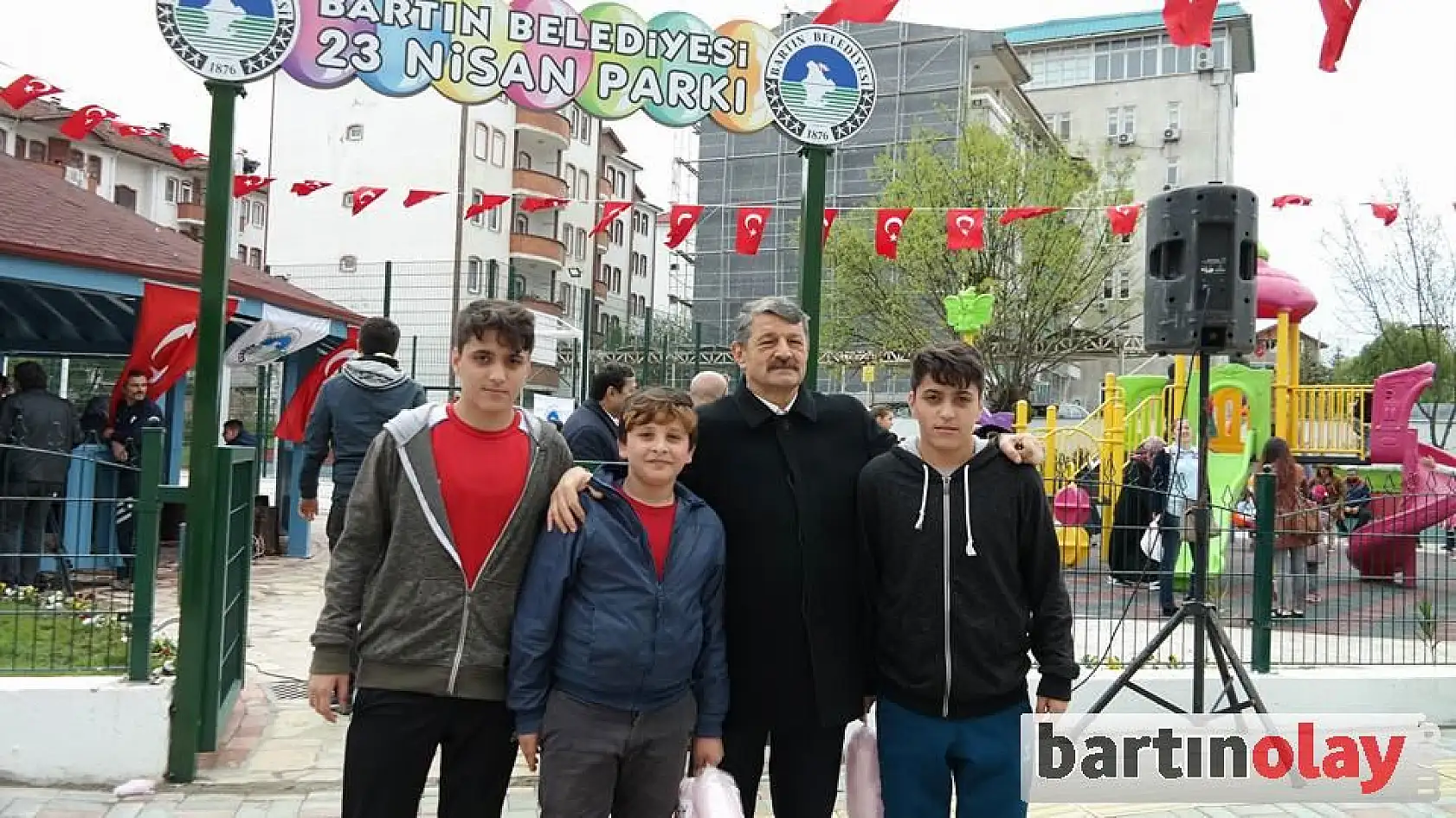 Bartın'da 23 nisan coşkusu