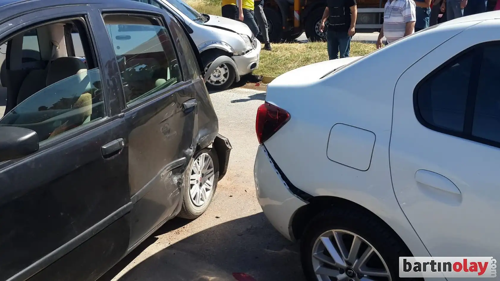 Bartın'da 4 kaza, çok sayıda yaralı