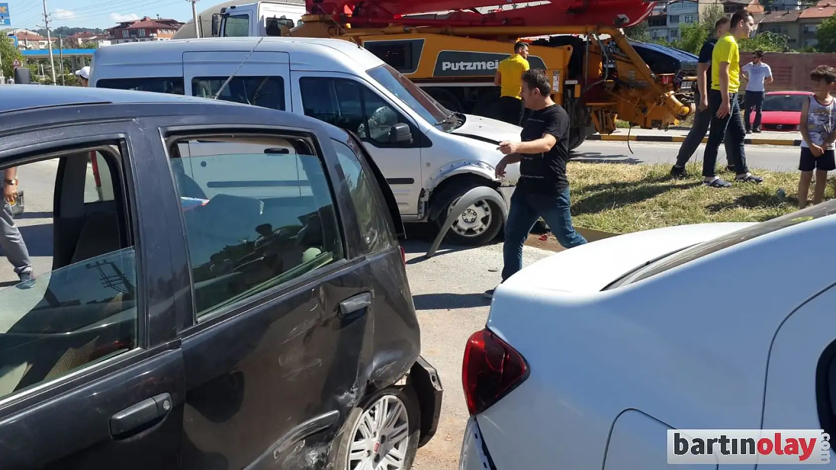 Bartın'da 4 kaza, çok sayıda yaralı