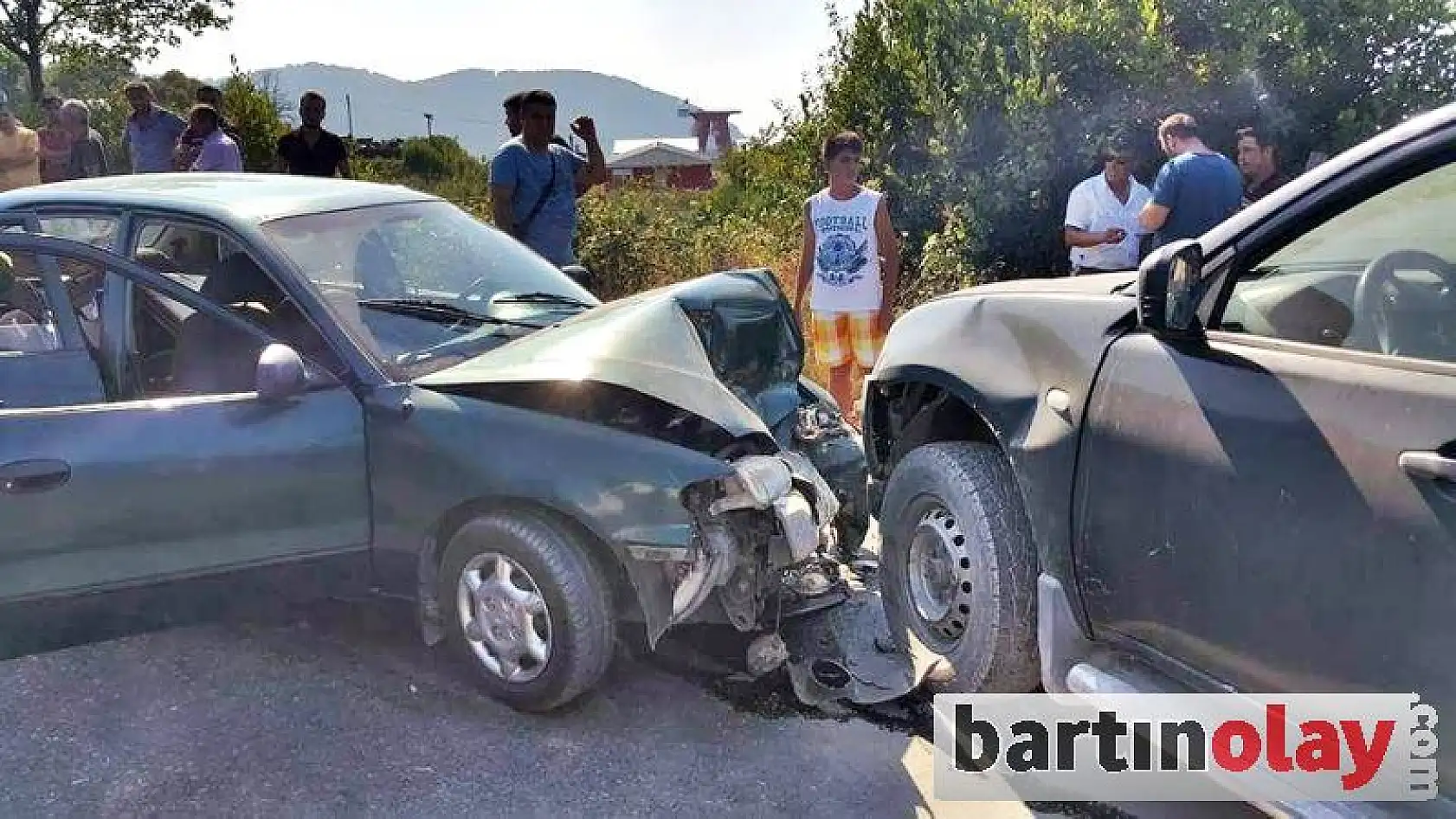 Bartın'da iki kaza birden