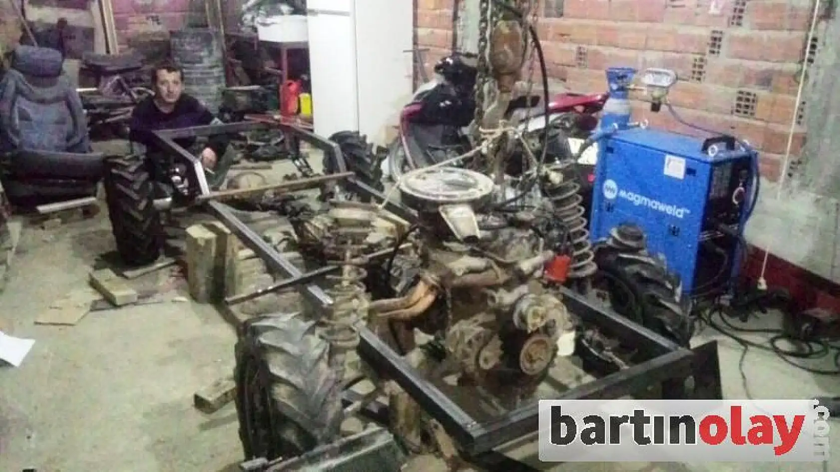 Bartınlı usta 4 çeker arazi aracı yaptı