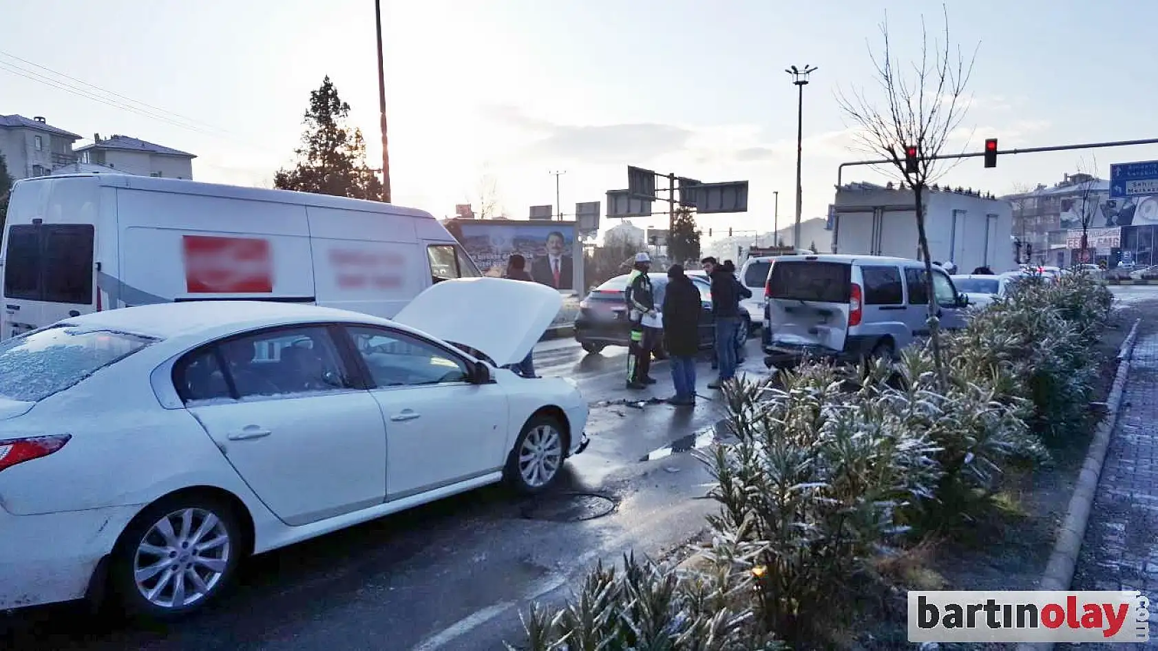 Çatmacada zincirleme kaza