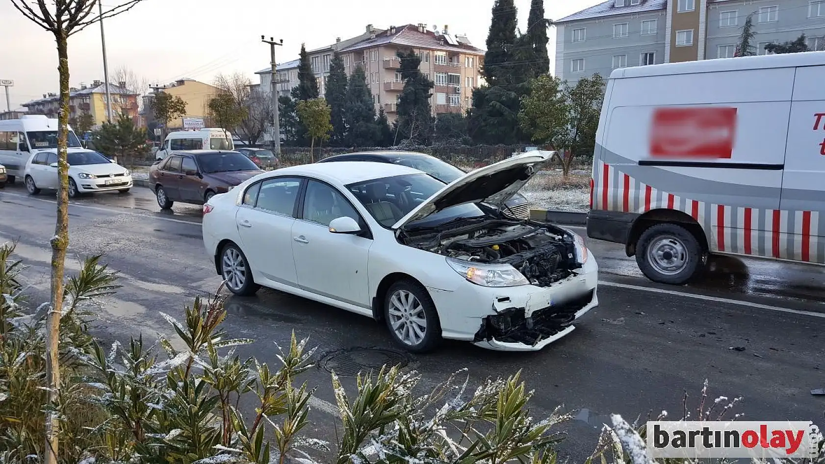 Çatmacada zincirleme kaza