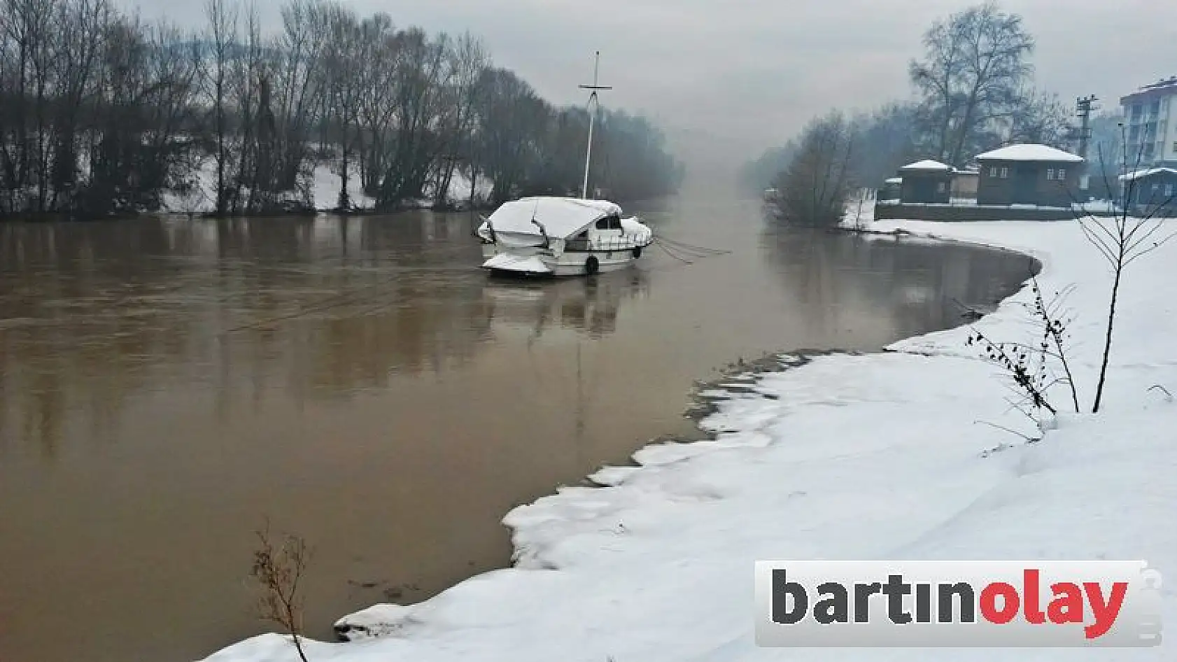 Karlar eriyor, ırmak yükseliyor