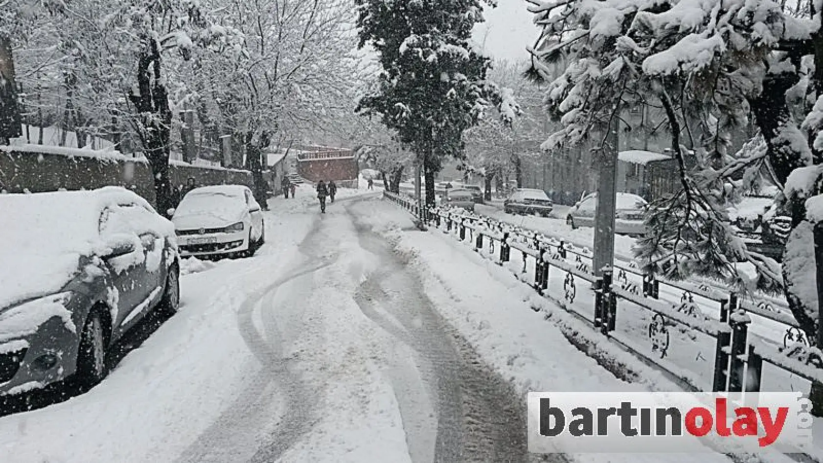 Bartın'da kar etkisini sürdürüyor!