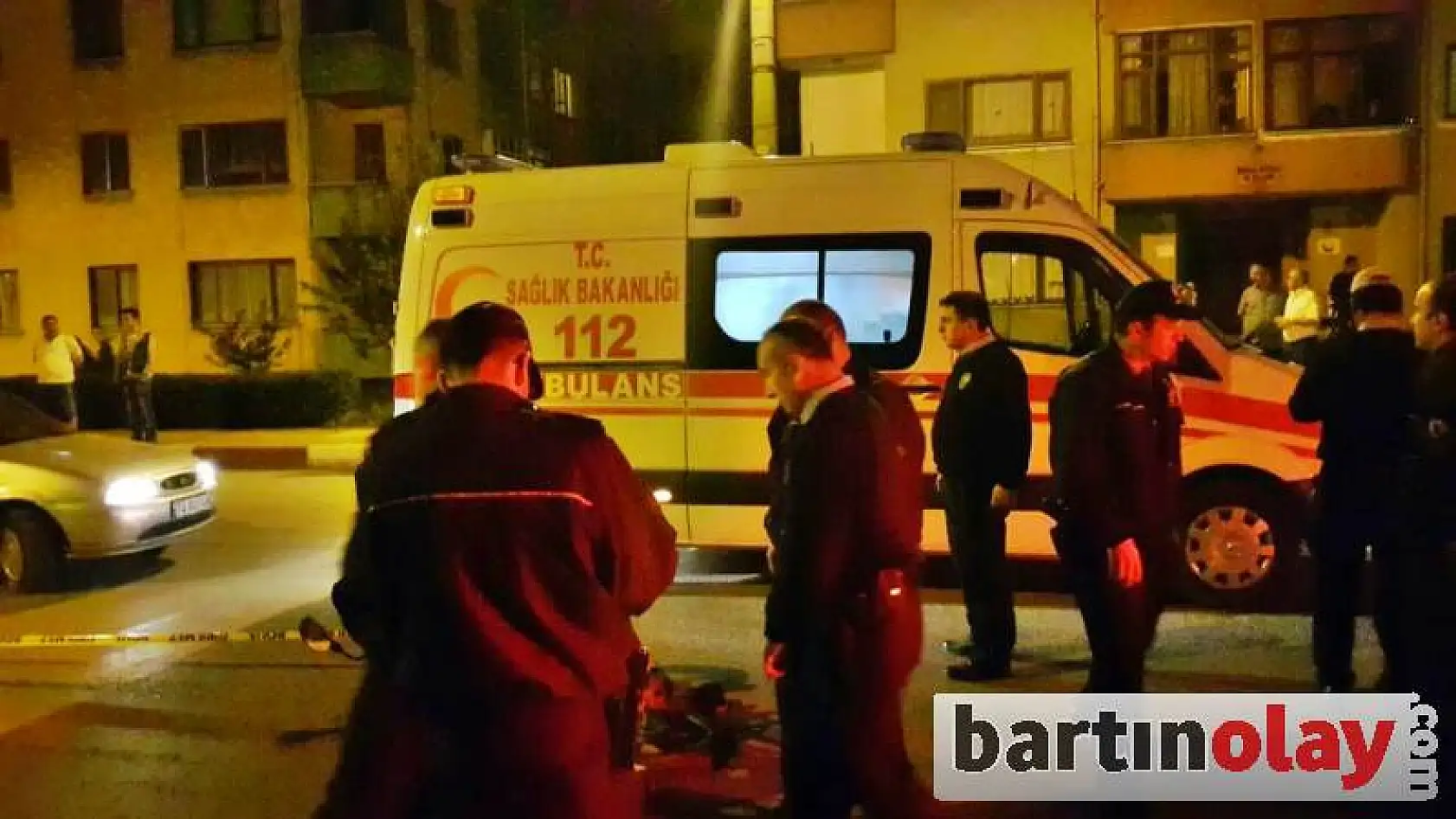 Bartın'da ölümlü motor kazası