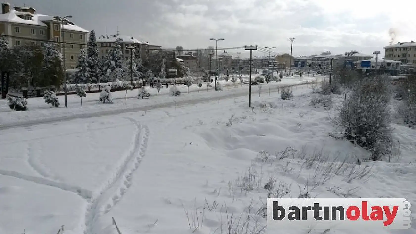 Bartın'da Kar Kalınlığı 1 Metreye yaklaştı