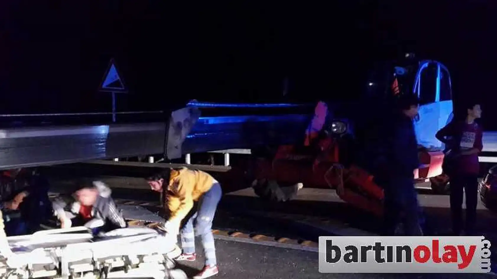 Amasra Yolunda Feci Kaza: 1 Ölü 3 Yaralı