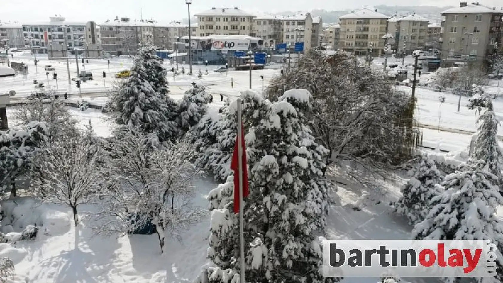 Bartın'da Kar Kalınlığı 1 Metreye yaklaştı