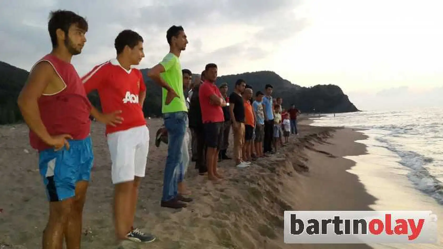 BARTIN'DA BİR KİŞİ DENİZDE KAYBOLDU