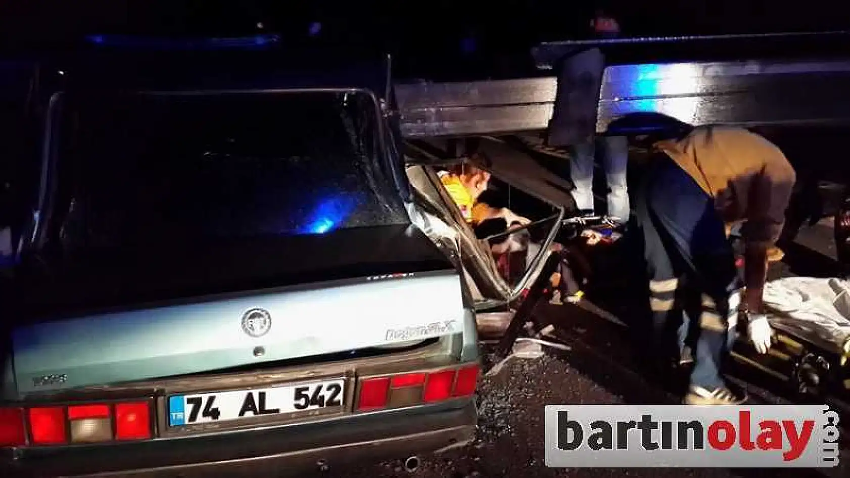 Amasra Yolunda Feci Kaza: 1 Ölü 3 Yaralı