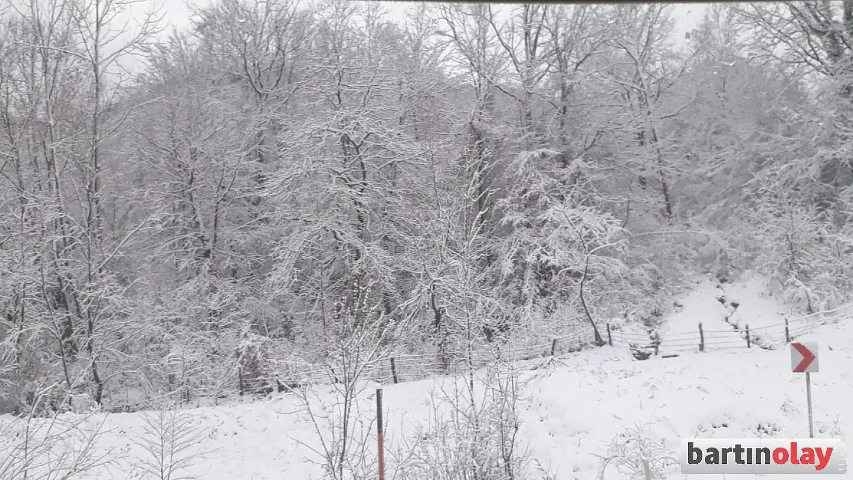 Hasankadı beyaz örtü ile kaplandı