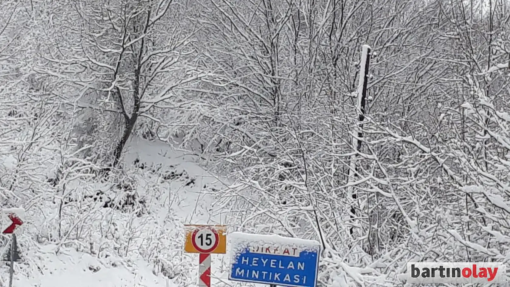 Hasankadı beyaz örtü ile kaplandı