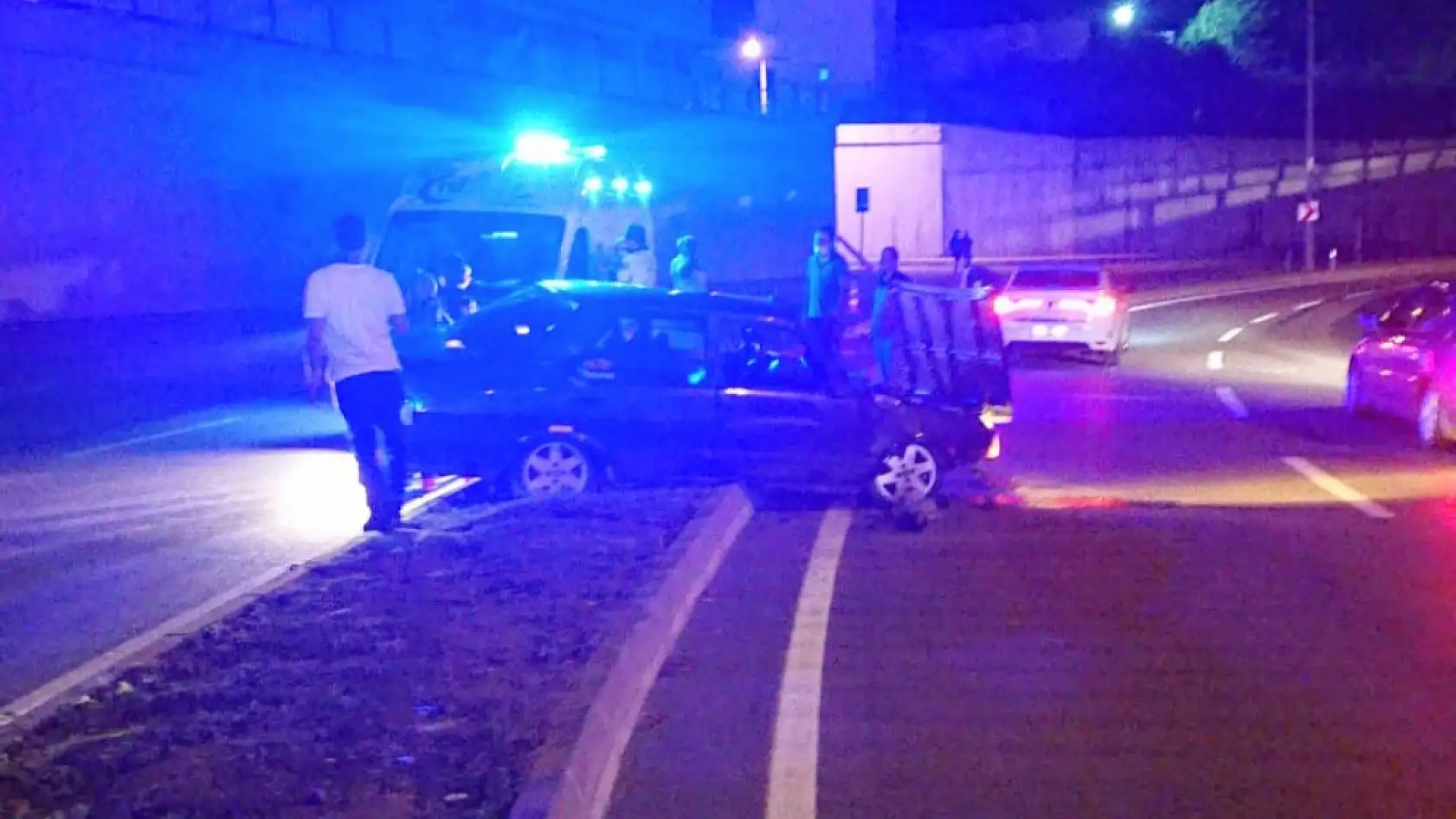 Aynı noktada yine kaza, 1 yaralı