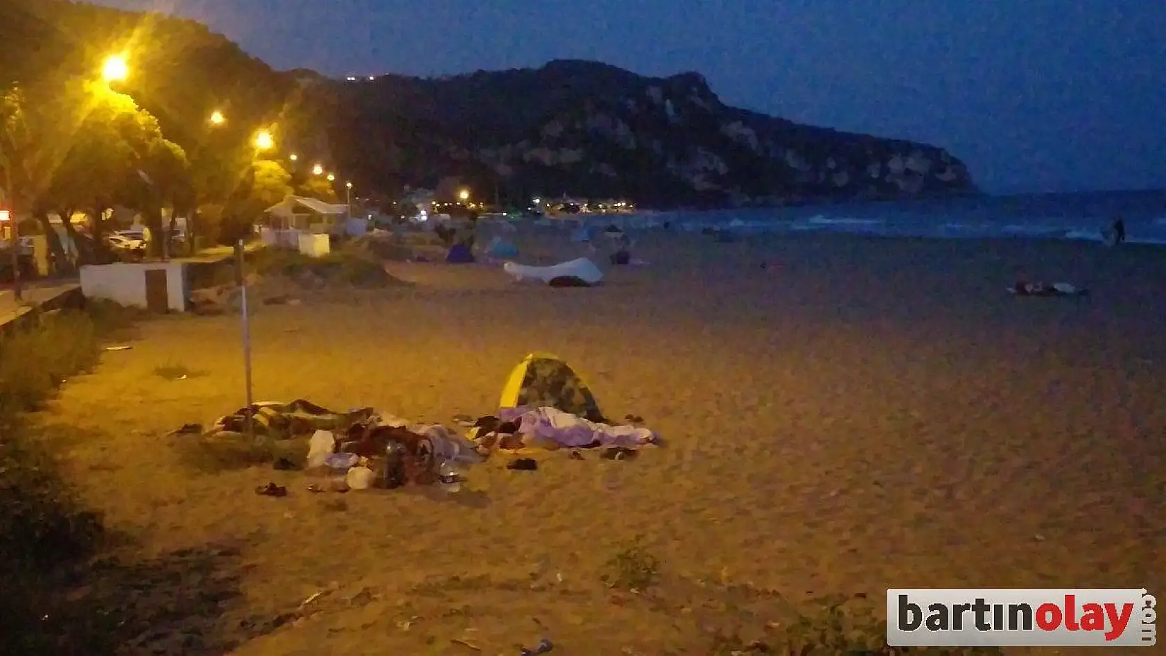 İnkumu'nda tatil manzaraları