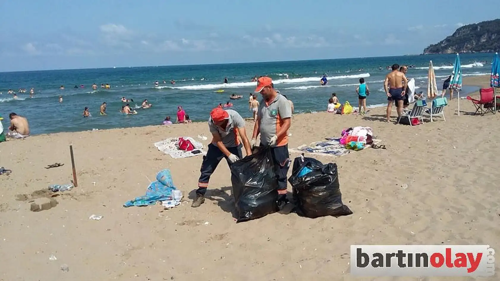 İnkumu'nda tatil manzaraları