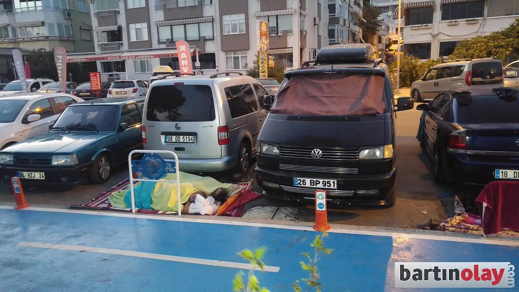 İnkumu'nda tatil manzaraları