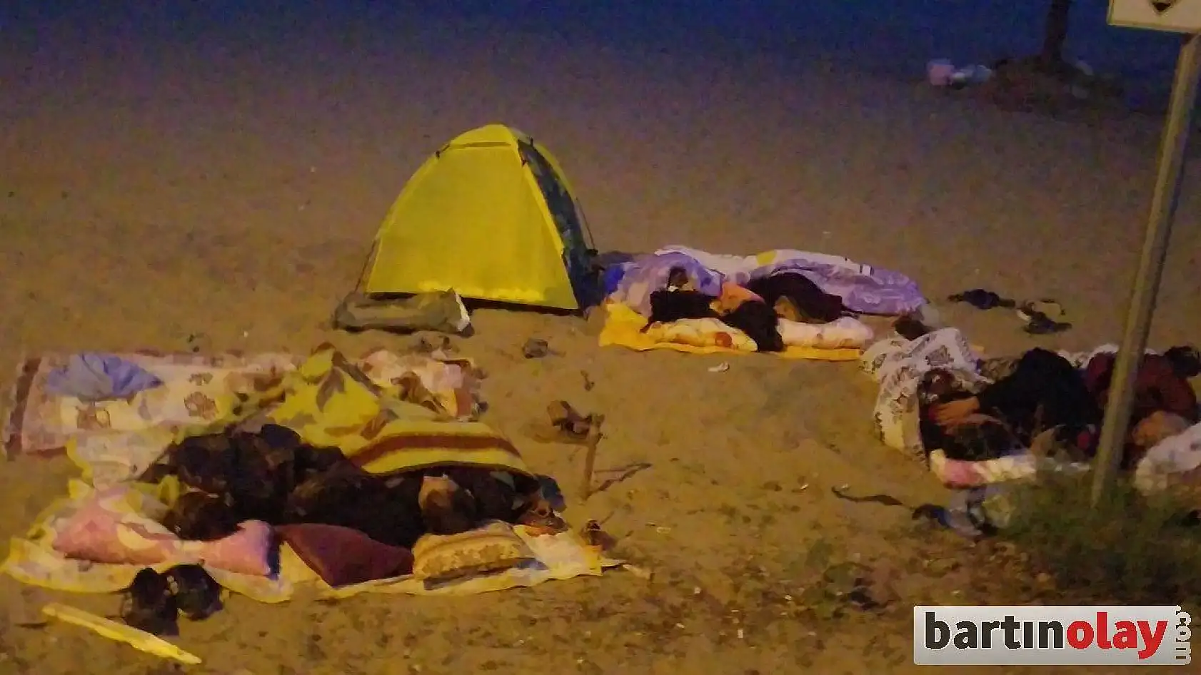 İnkumu'nda tatil manzaraları