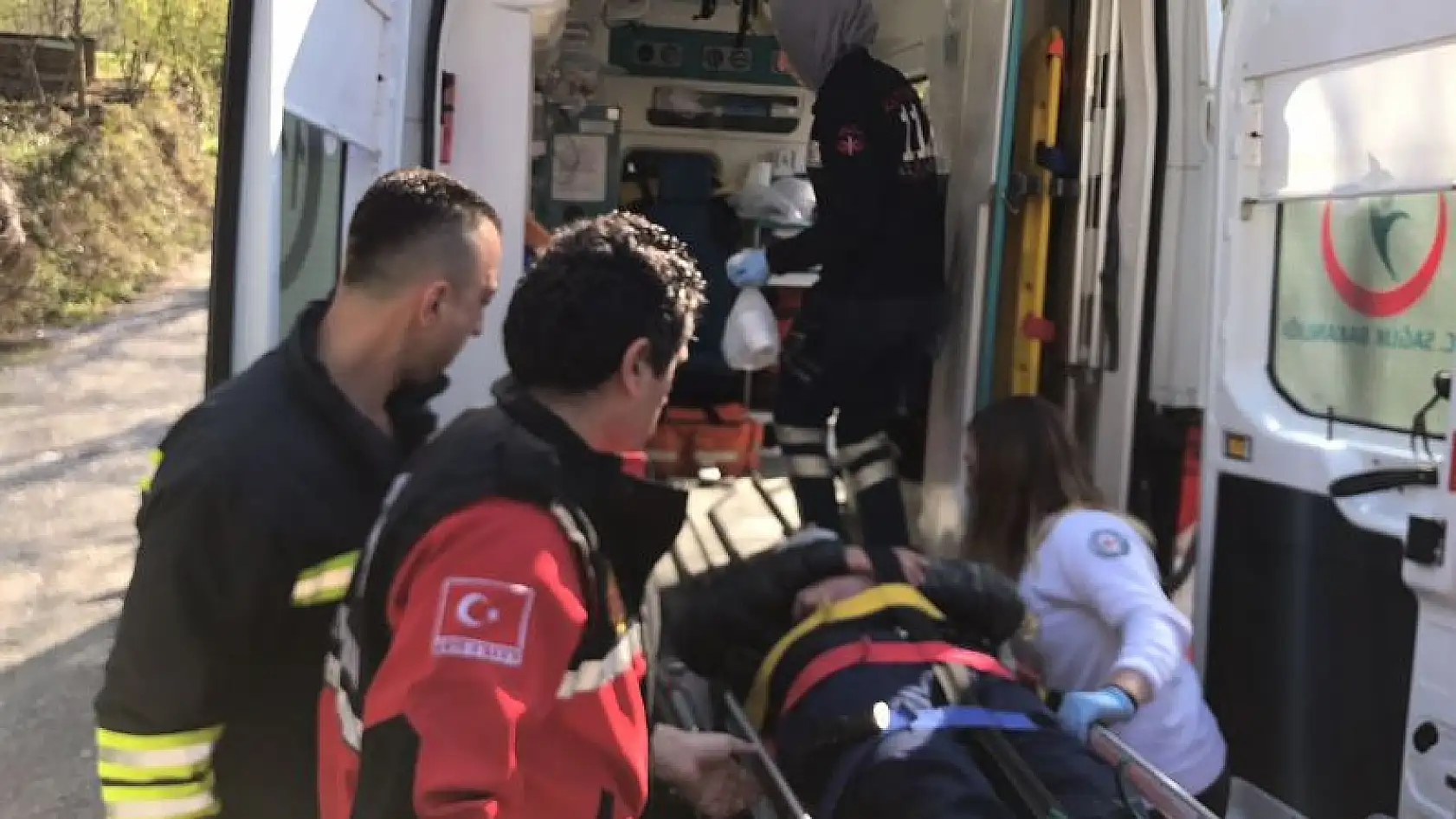 Irmak kenarında hareketli dakikalar