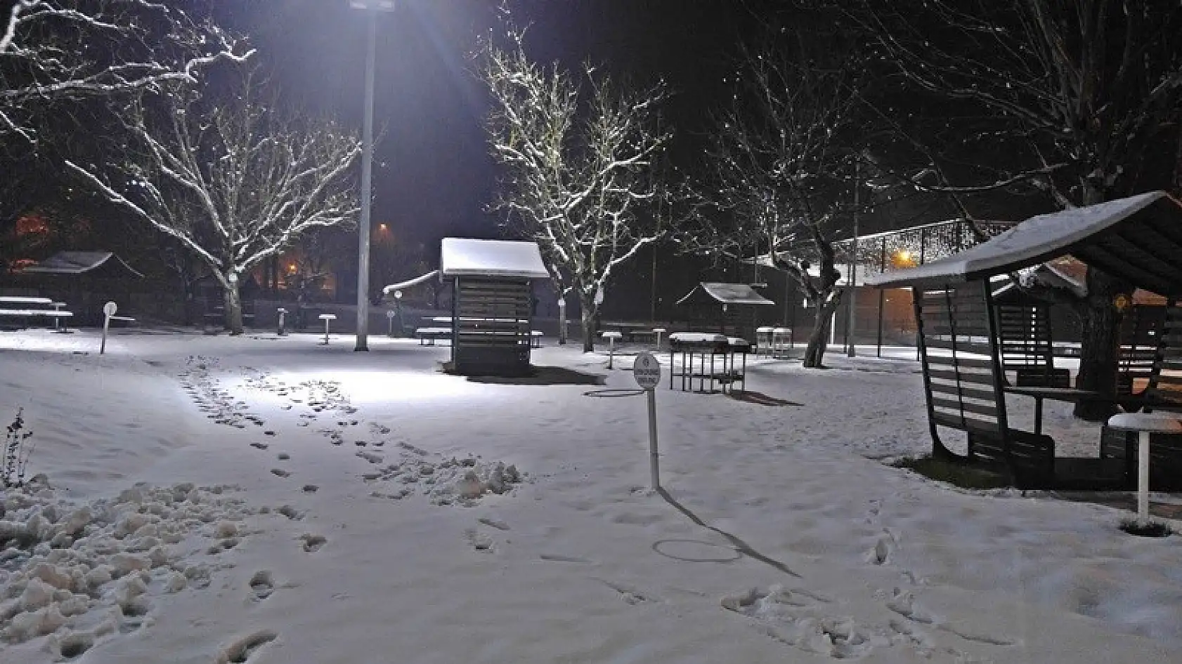 Karda hamsi mangal keyfi