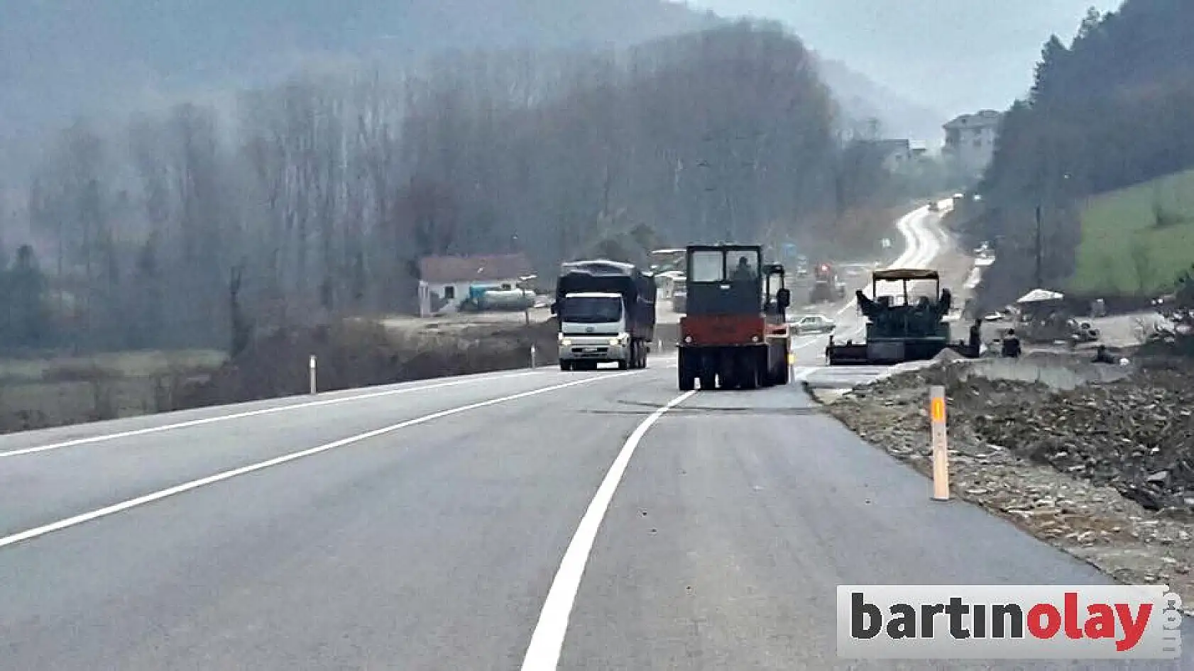 Kirazlıköprü Baraj yolu ulaşıma açıldı