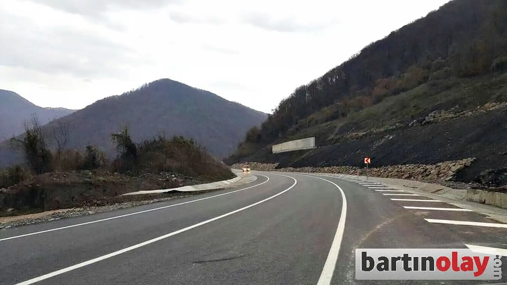 Kirazlıköprü Baraj yolu ulaşıma açıldı