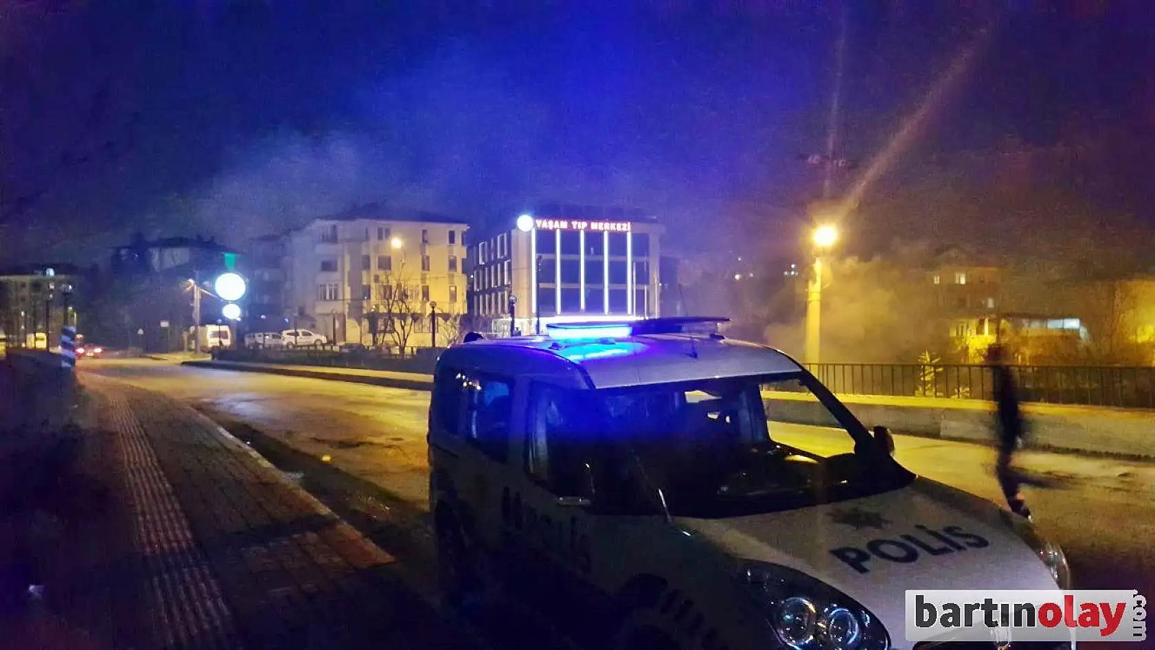 Köprü altında dumanı hesaba katmadı