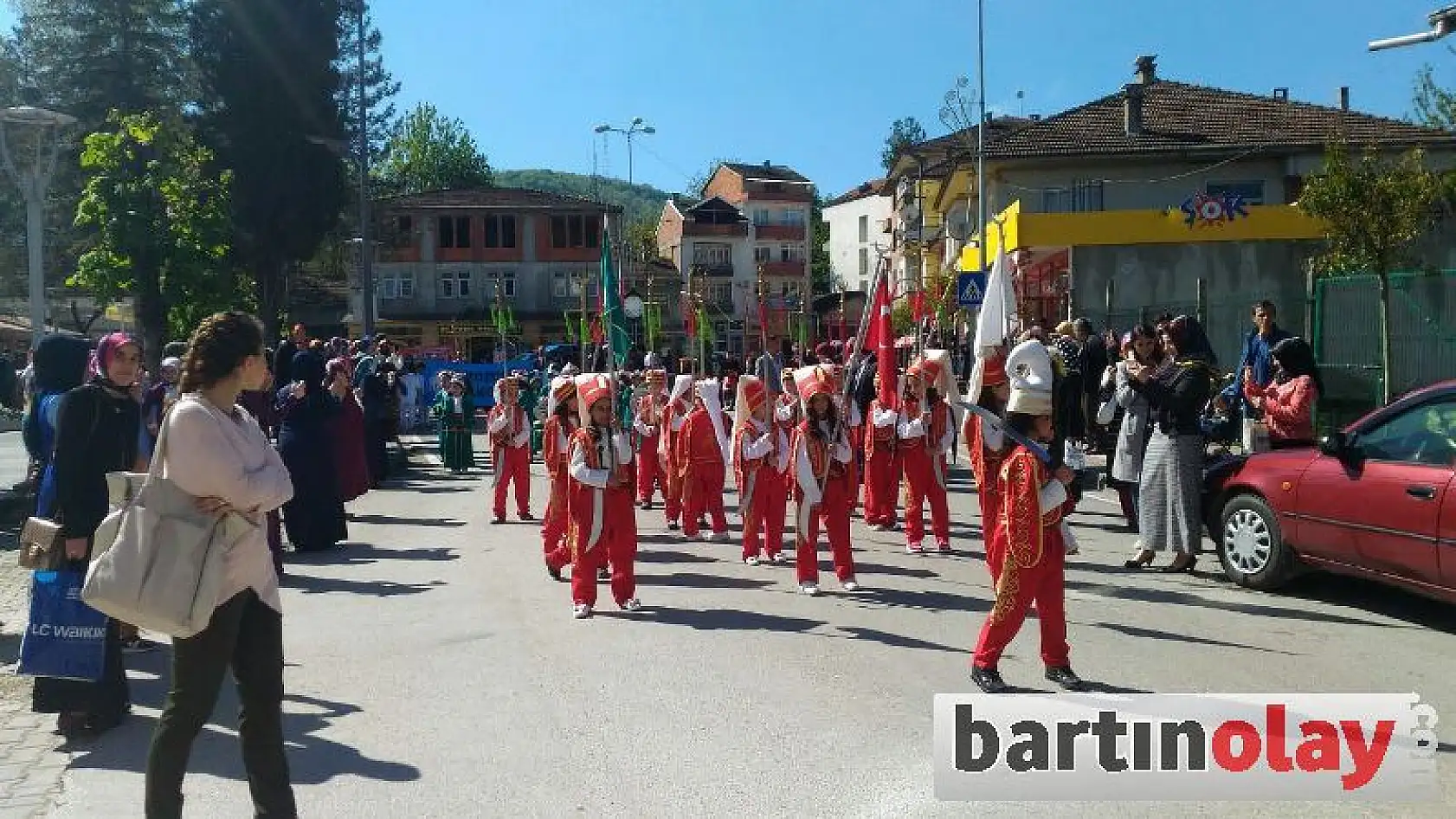Kutlamalara Mehter takımı damga vurdu