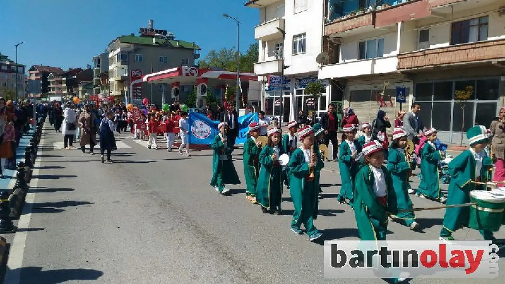 Kutlamalara Mehter takımı damga vurdu