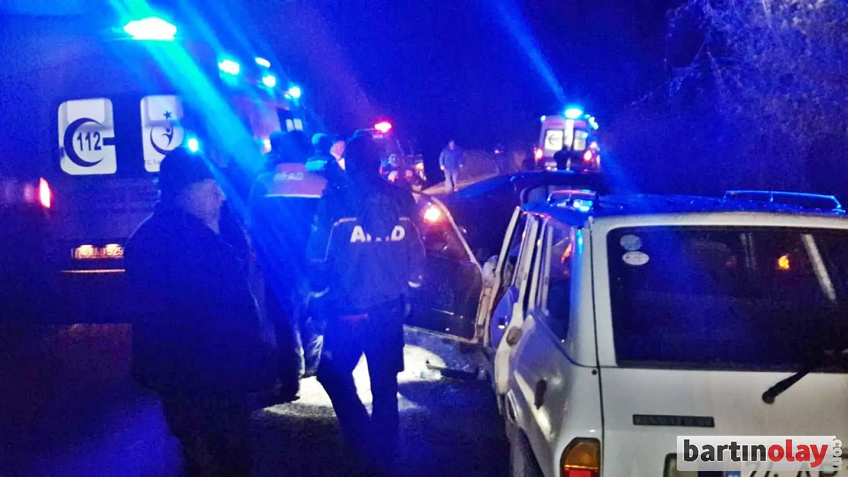 Mugada yolunda feci kaza