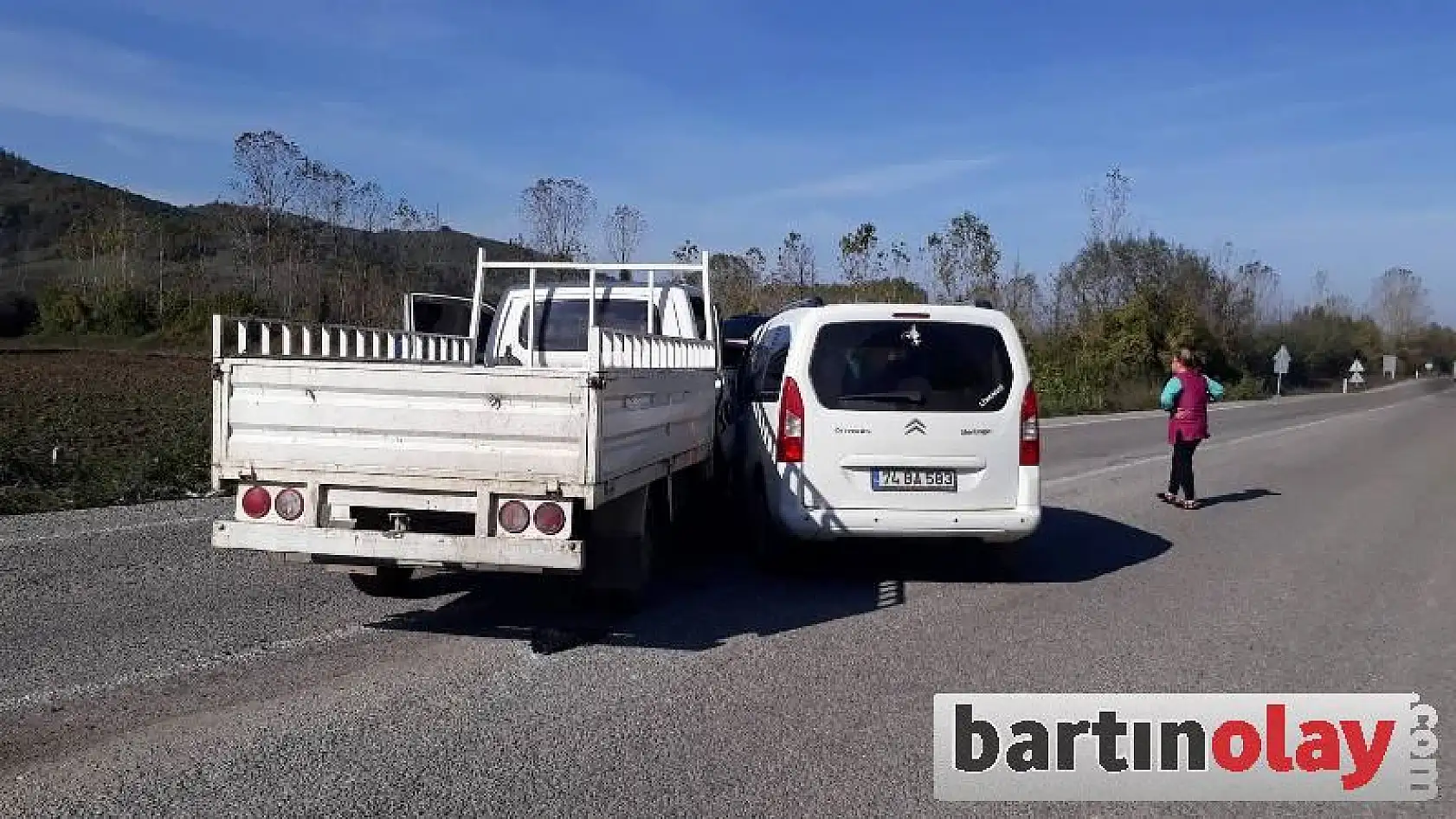 Öğle vaktinde 2 kaza birden