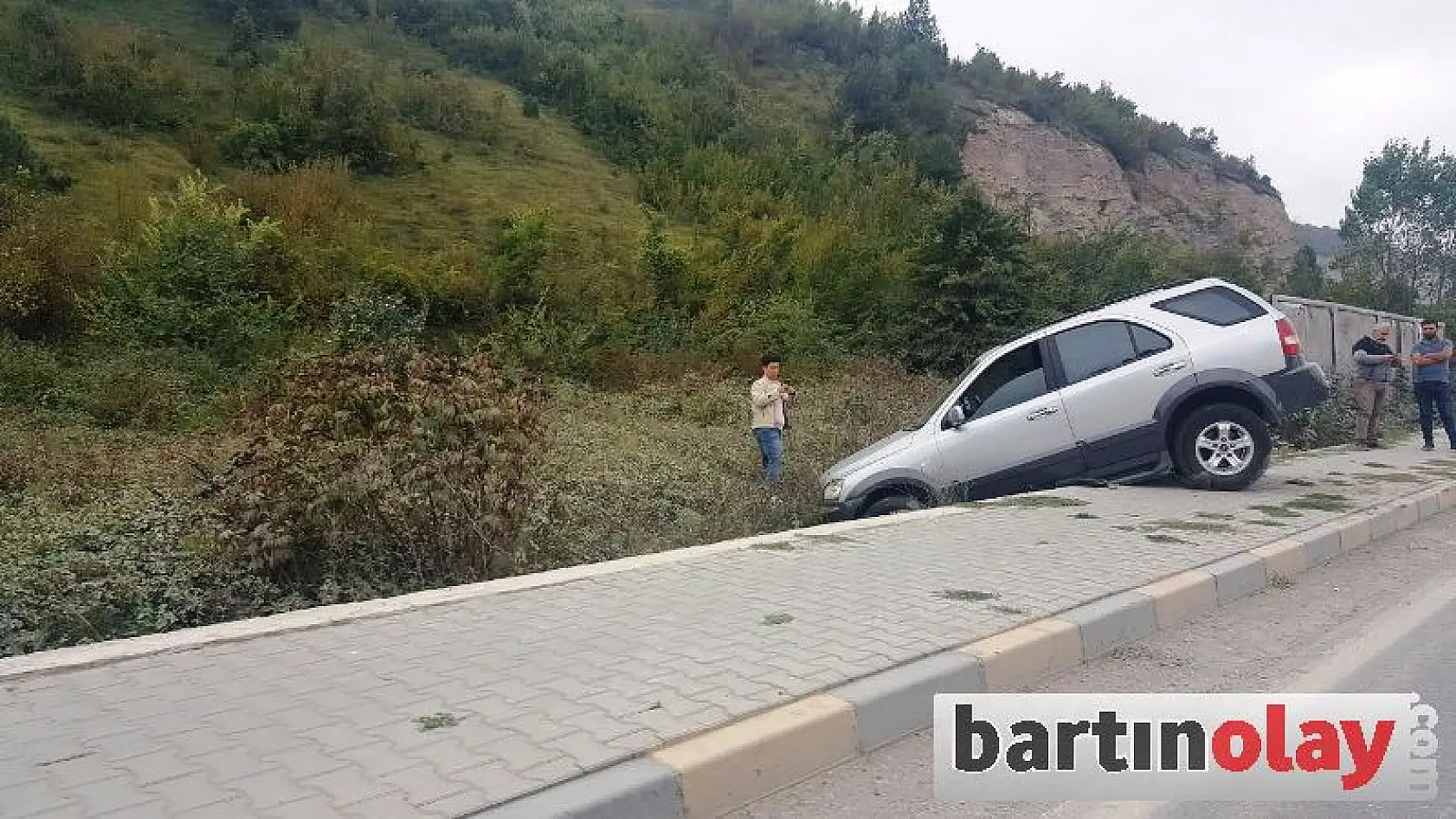 Sanayi kavşağında kaza