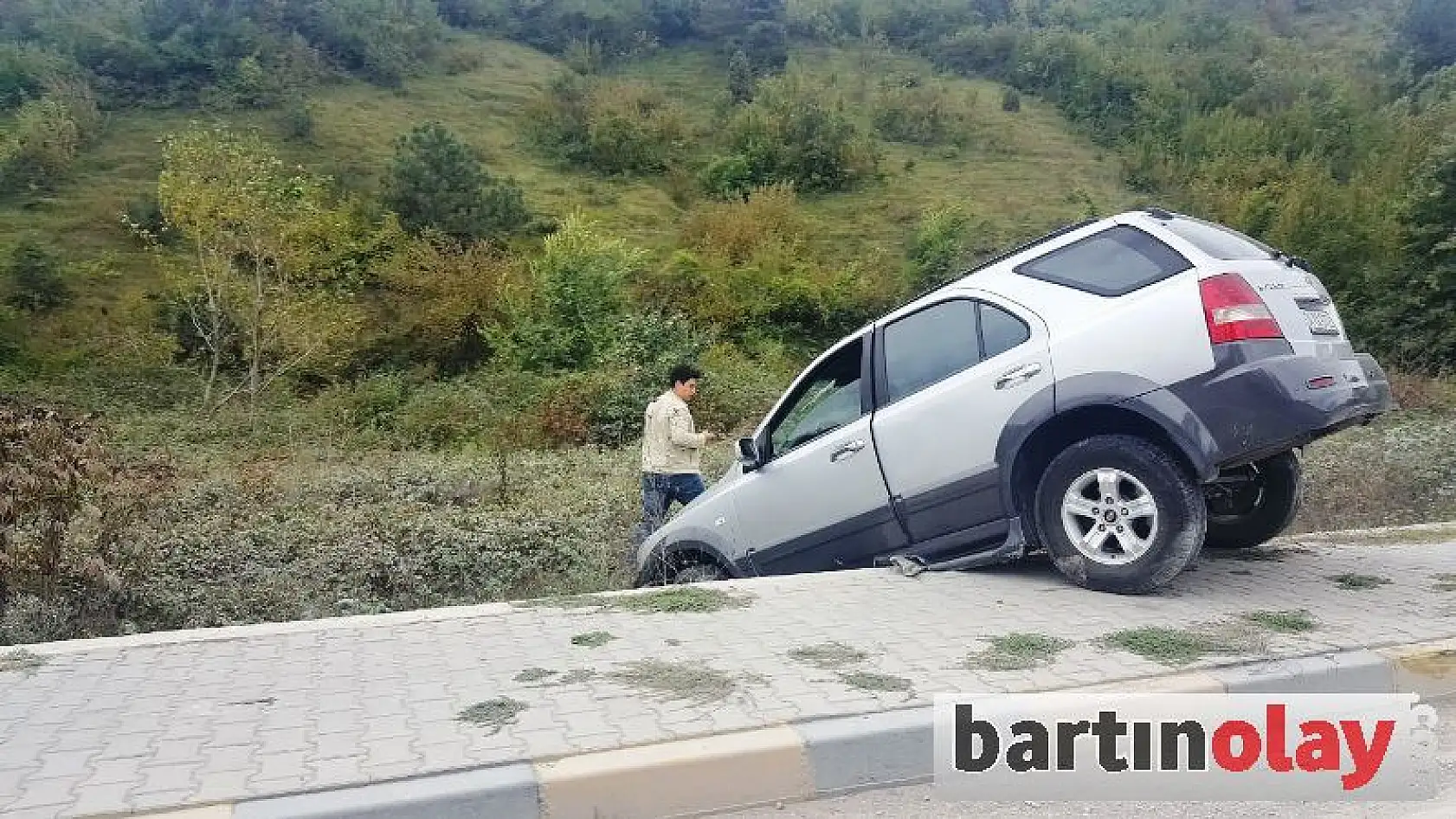 Sanayi kavşağında kaza