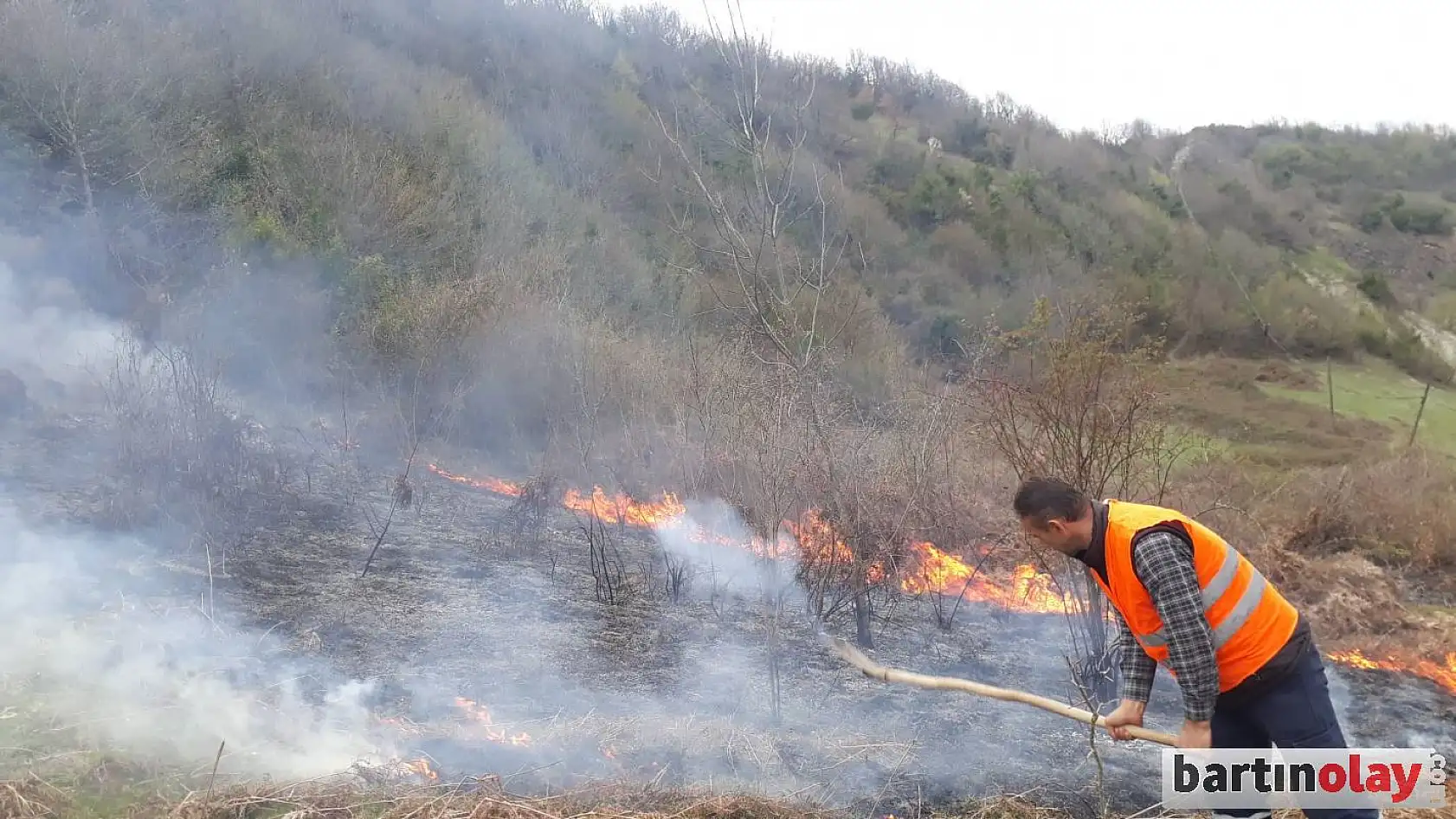Yakılan Ateş, Ormana Sıçradı