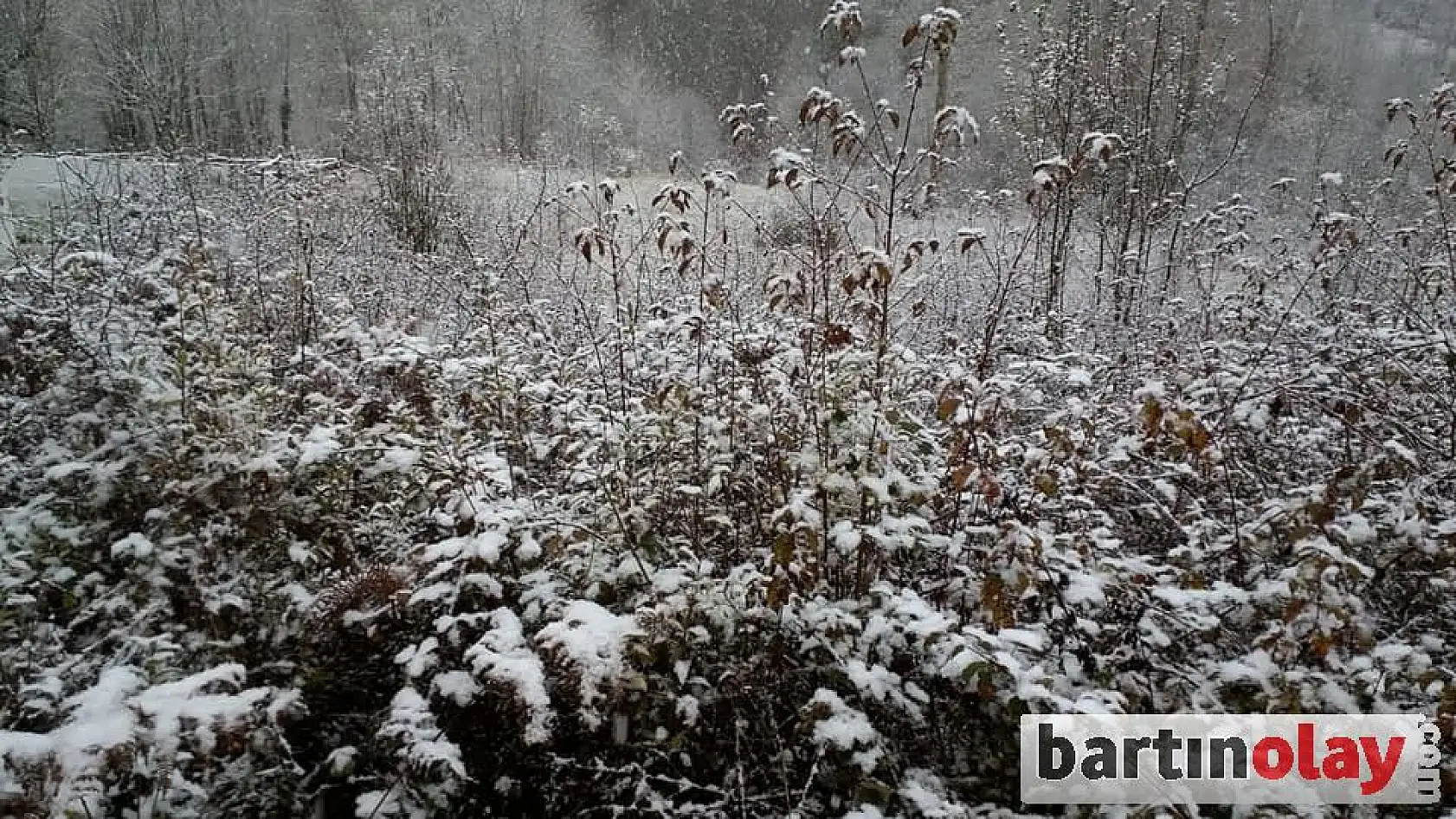 Yüksek kesimlerde kar yağışı