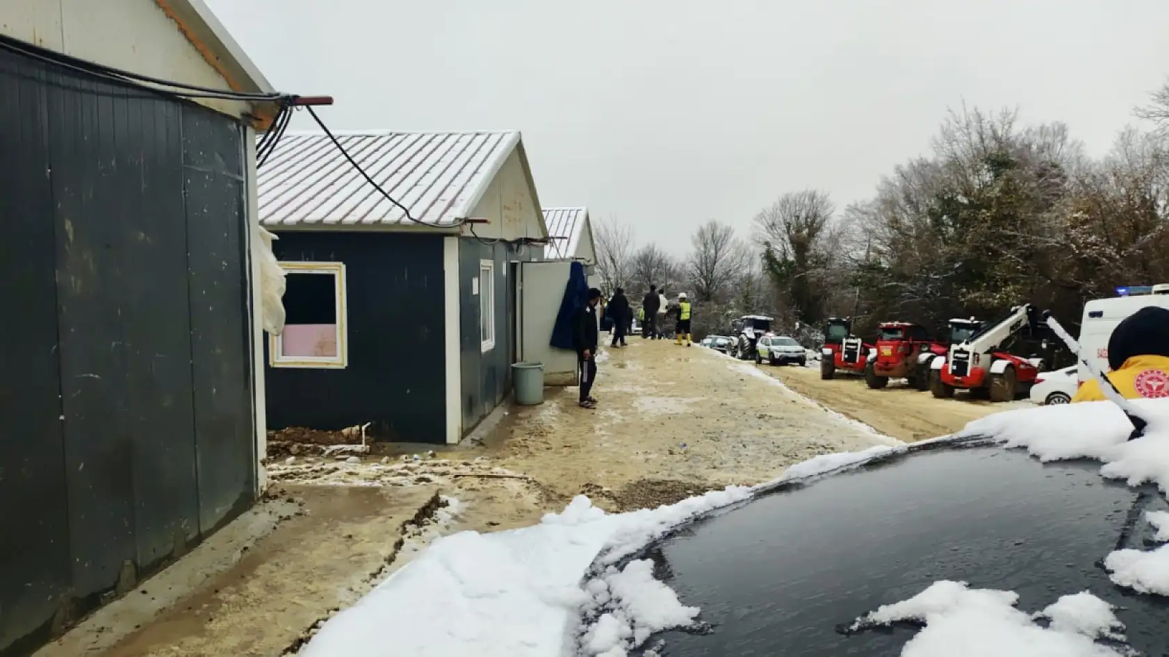 Çaydüzü TOKİ konutlarında kavga