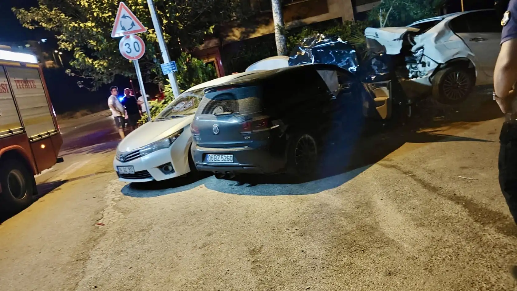 Ortalık savaş alanına döndü