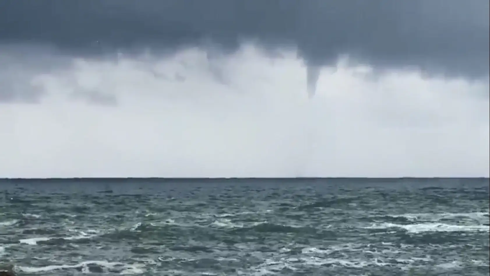 Amasra'da korkutan görüntü