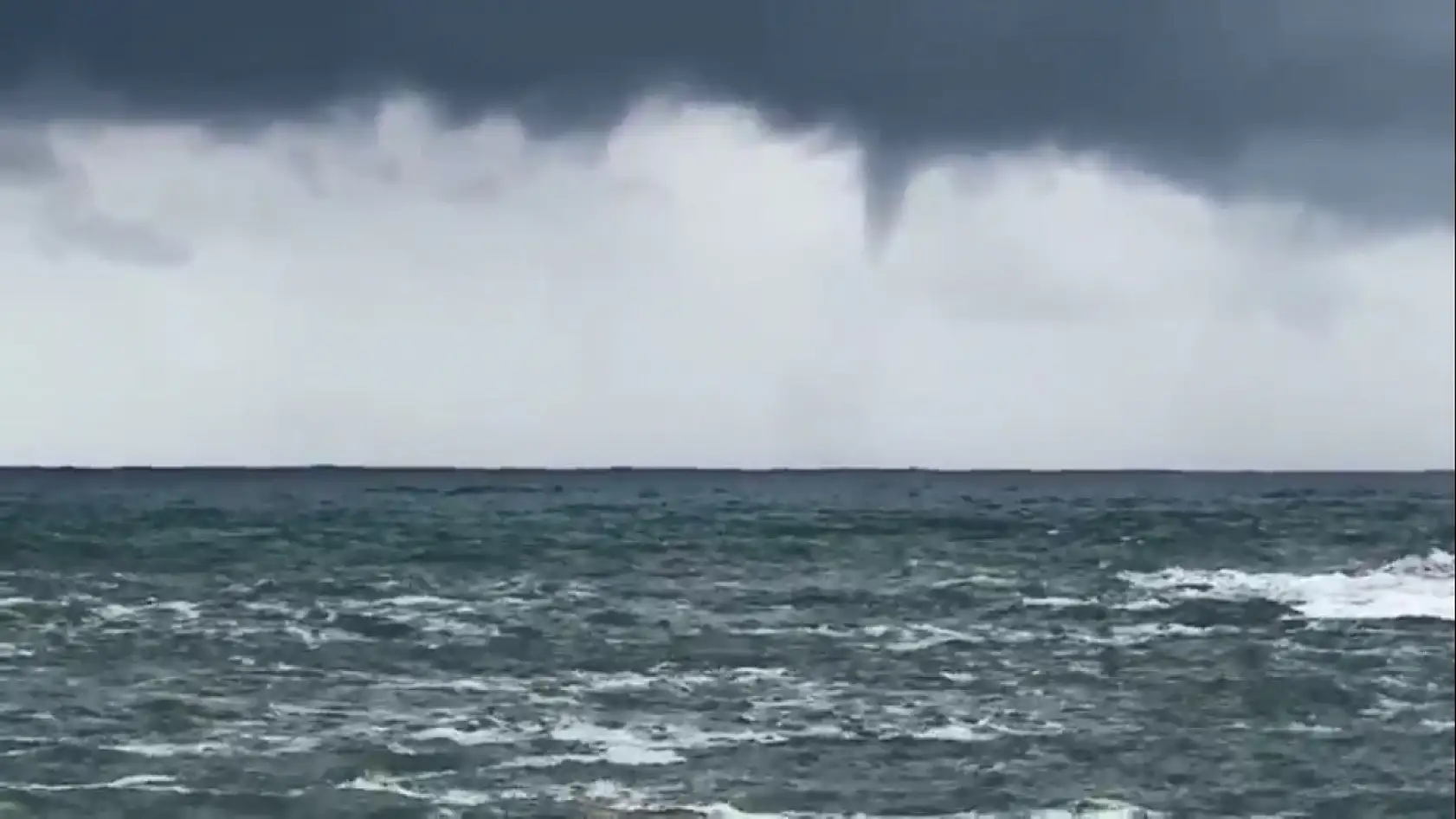 Amasra'da korkutan görüntü