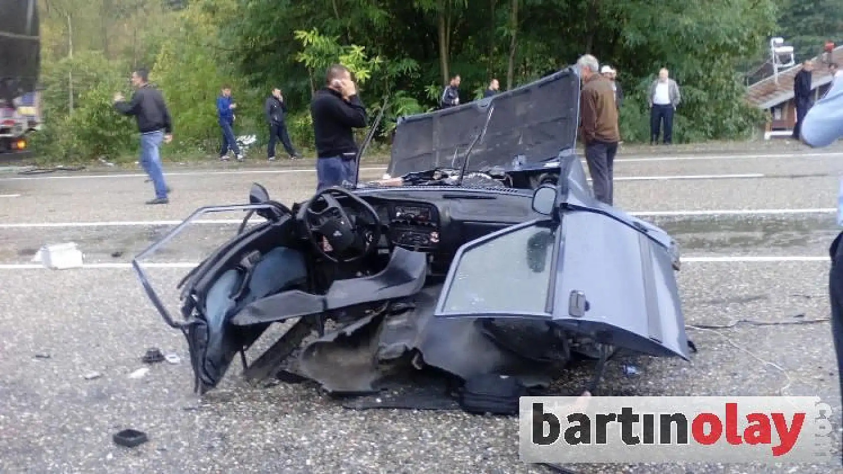 Korkunç kaza, 2 ölü