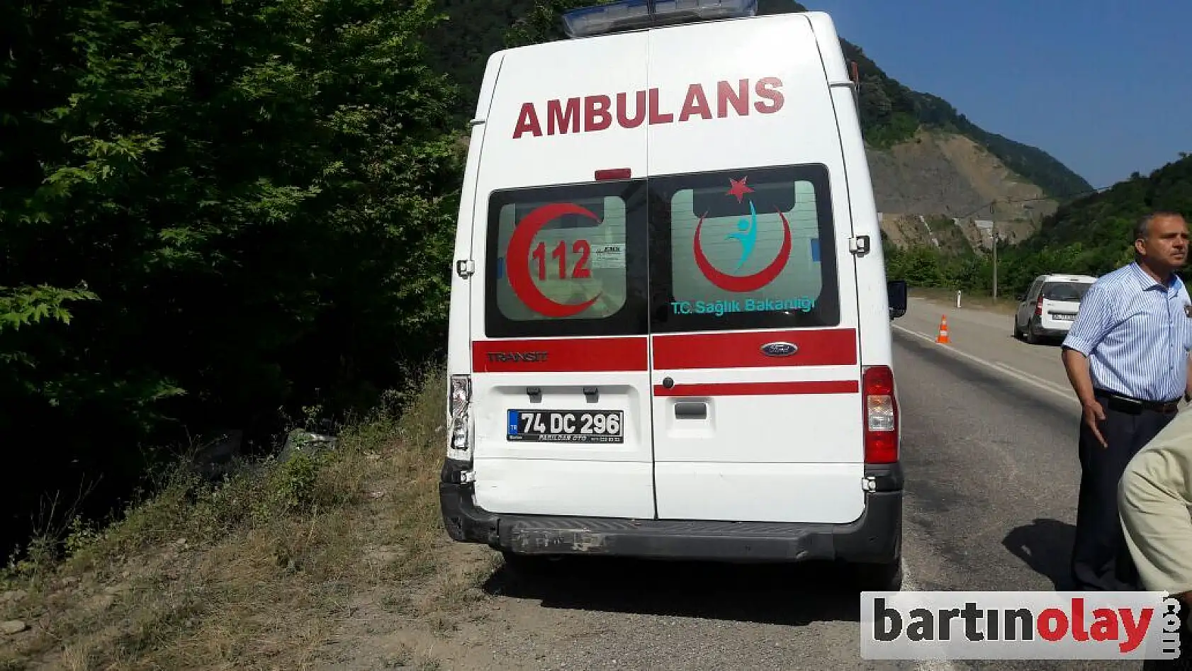 Bartın Karabük yolunda üst üste 2 kaza