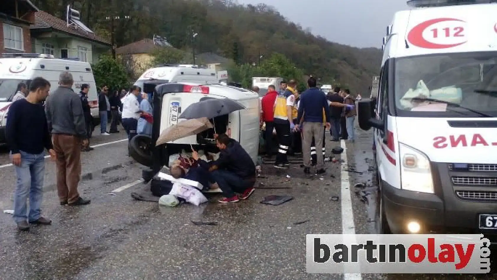 Korkunç kaza, 2 ölü