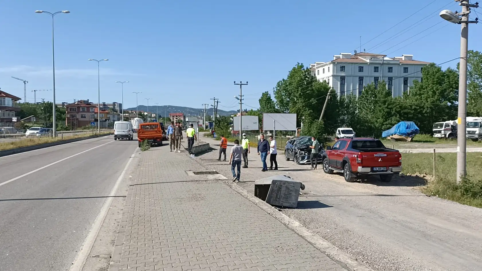 İş adamı ve yeğeni ölümden döndü